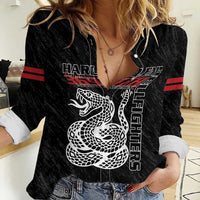 Harlem Hellfighters Women Casual Shirt 369th Infantry Regiment - Wonder Print Shop