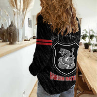 Harlem Hellfighters Women Casual Shirt 369th Infantry Regiment - Wonder Print Shop