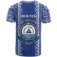 Personalised Cape Verde T Shirt Grey Headed Kingfisher - Coat Of Arms - Wonder Print Shop