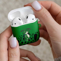 Don't Obey Portland Frog Protest AirPods Case Anti-Fascism - Wonder Print Shop