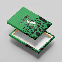 Don't Obey Portland Frog Protest Canvas Wall Art Anti-Fascism - Wonder Print Shop