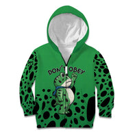 Don't Obey Portland Frog Protest Kid Hoodie Anti-Fascism - Wonder Print Shop