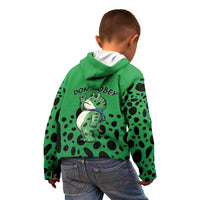 Don't Obey Portland Frog Protest Kid Hoodie Anti-Fascism - Wonder Print Shop