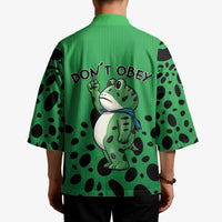 Don't Obey Portland Frog Protest Kimono Anti-Fascism - Wonder Print Shop