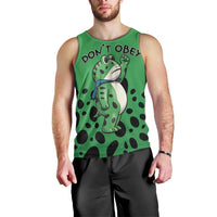 Don't Obey Portland Frog Protest Men Tank Top Anti-Fascism - Wonder Print Shop