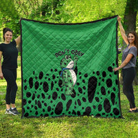 Don't Obey Portland Frog Protest Quilt Anti-Fascism - Wonder Print Shop