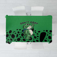 Don't Obey Portland Frog Protest Tablecloth Anti-Fascism - Wonder Print Shop