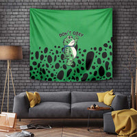 Don't Obey Portland Frog Protest Tapestry Anti-Fascism - Wonder Print Shop