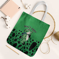Don't Obey Portland Frog Protest Tote Bag Anti-Fascism - Wonder Print Shop