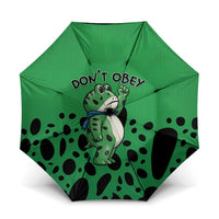 Don't Obey Portland Frog Protest Umbrella Anti-Fascism - Wonder Print Shop