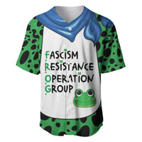 Portland Frog Protest Baseball Jersey Frog Costume Style - Wonder Print Shop