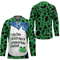 Portland Frog Protest Hockey Jersey Frog Costume Style - Wonder Print Shop