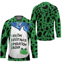 Portland Frog Protest Hockey Jersey Frog Costume Style - Wonder Print Shop