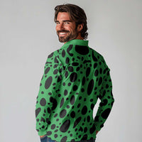 Portland Frog Protest Long Sleeve Polo Shirt Frog Costume Style - Wonder Print Shop