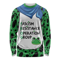 Portland Frog Protest Long Sleeve Shirt Frog Costume Style - Wonder Print Shop