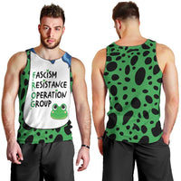 Portland Frog Protest Men Tank Top Frog Costume Style - Wonder Print Shop