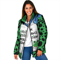 Portland Frog Protest Padded Jacket Frog Costume Style - Wonder Print Shop