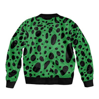 Portland Frog Protest Sleeve Zip Bomber Jacket Frog Costume Style - Wonder Print Shop