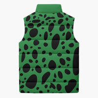 Portland Frog Protest Sleeveless Puffer Jacket Frog Costume Style - Wonder Print Shop