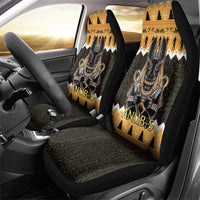 Ancient Egyptian Christmas Car Seat Cover Anubis Eid Milad Majid - Wonder Print Shop