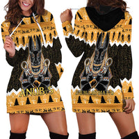 Ancient Egyptian Christmas Hoodie Dress Anubis Eid Milad Majid - Wonder Print Shop