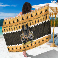 Ancient Egyptian Christmas Sarong Anubis Eid Milad Majid - Wonder Print Shop