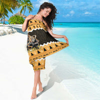 Ancient Egyptian Christmas Sarong Anubis Eid Milad Majid - Wonder Print Shop