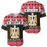 Egypt Christmas Baseball Jersey Coat Of Arms Eid Milad Majid LT15