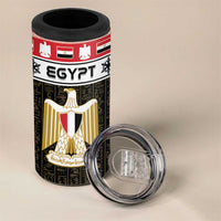 Egypt Christmas 4 in 1 Can Cooler Tumbler Coat Of Arms Eid Milad Majid - Wonder Print Shop