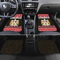 Egypt Christmas Car Mats Coat Of Arms Eid Milad Majid - Wonder Print Shop