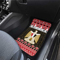 Egypt Christmas Car Mats Coat Of Arms Eid Milad Majid - Wonder Print Shop