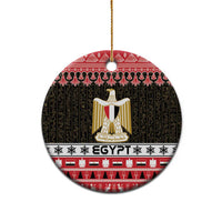 Egypt Christmas Ceramic Ornament Coat Of Arms Eid Milad Majid LT15