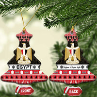 Egypt Christmas Ceramic Ornament Coat Of Arms Eid Milad Majid LT15
