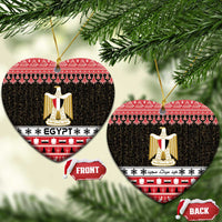 Egypt Christmas Ceramic Ornament Coat Of Arms Eid Milad Majid LT15