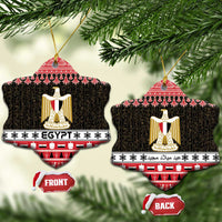 Egypt Christmas Ceramic Ornament Coat Of Arms Eid Milad Majid LT15
