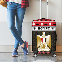 Egypt Christmas Luggage Cover Coat Of Arms Eid Milad Majid - Wonder Print Shop