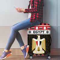 Egypt Christmas Luggage Cover Coat Of Arms Eid Milad Majid - Wonder Print Shop