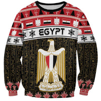 Egypt Christmas Sweatshirt Coat Of Arms Eid Milad Majid - Wonder Print Shop