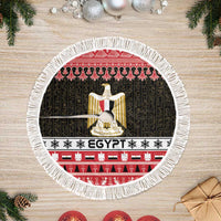Egypt Christmas Tree Skirt Coat Of Arms Eid Milad Majid LT15