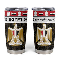 Egypt Christmas Tumbler Cup Coat Of Arms Eid Milad Majid - Wonder Print Shop