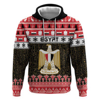 Egypt Christmas Zip Hoodie Coat Of Arms Eid Milad Majid LT15