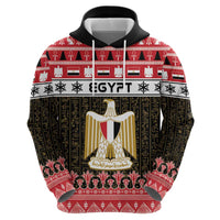 Egypt Christmas Zip Hoodie Coat Of Arms Eid Milad Majid LT15