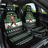 Funny Bigfoot 67 Six Seven Christmas Car Seat Cover Squatching Through The Snow - Wonder Print Shop