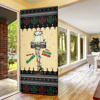 Christmas Story Door Cover Fragile Leg Lamp - Wonder Print Shop