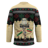 Christmas Story Hockey Jersey Fragile Leg Lamp - Wonder Print Shop