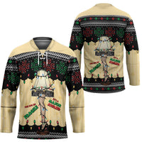 Christmas Story Hockey Jersey Fragile Leg Lamp - Wonder Print Shop