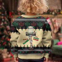 Christmas Story Kid Ugly Christmas Sweater Fragile Leg Lamp - Wonder Print Shop