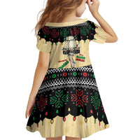 Christmas Story Kid Short Sleeve Dress Fragile Leg Lamp - Wonder Print Shop