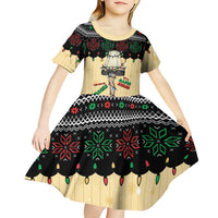Christmas Story Kid Short Sleeve Dress Fragile Leg Lamp - Wonder Print Shop