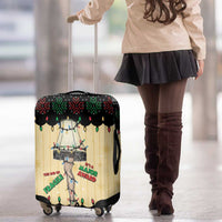 Christmas Story Luggage Cover Fragile Leg Lamp - Wonder Print Shop